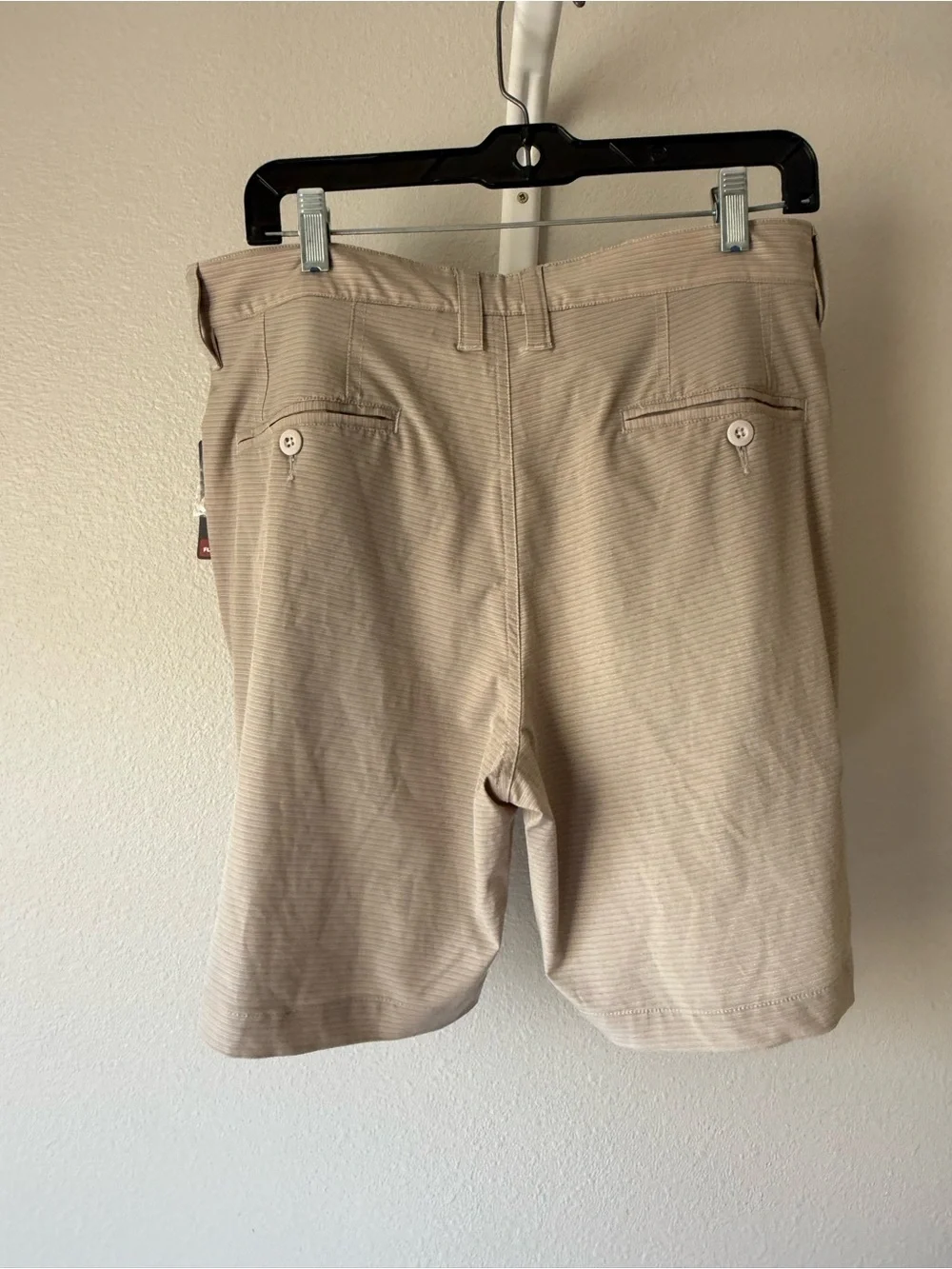 Flag & Anthem Men’s Tan Striped Hybrid Shorts